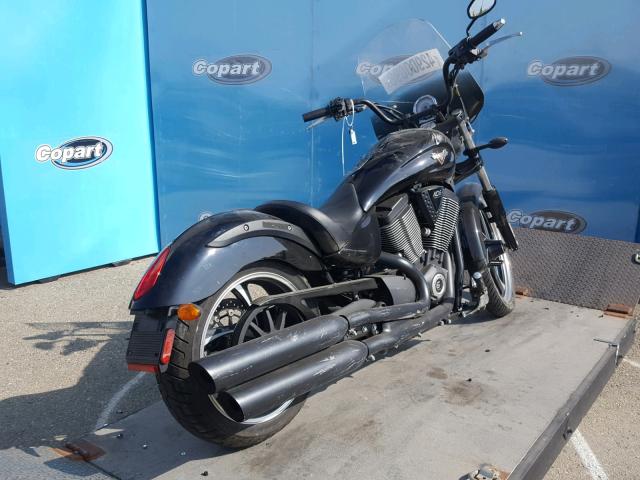 5VPGA36N7D3025984 - 2013 VICTORY MOTORCYCLES VEGAS 8-BA BLACK photo 4