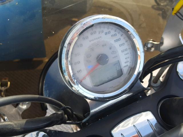 5VPGA36N7D3025984 - 2013 VICTORY MOTORCYCLES VEGAS 8-BA BLACK photo 8