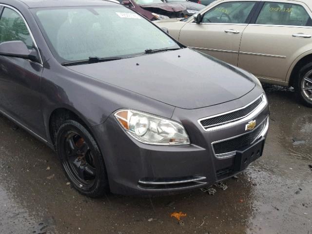 1G1ZC5EB2AF207258 - 2010 CHEVROLET MALIBU 1LT CHARCOAL photo 9