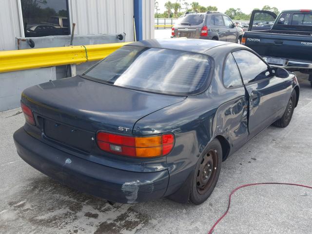 JT2AT86F7M0069028 - 1991 TOYOTA CELICA ST GREEN photo 4