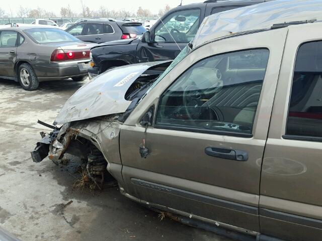 1J4GL38K25W726504 - 2005 JEEP LIBERTY RE GOLD photo 10