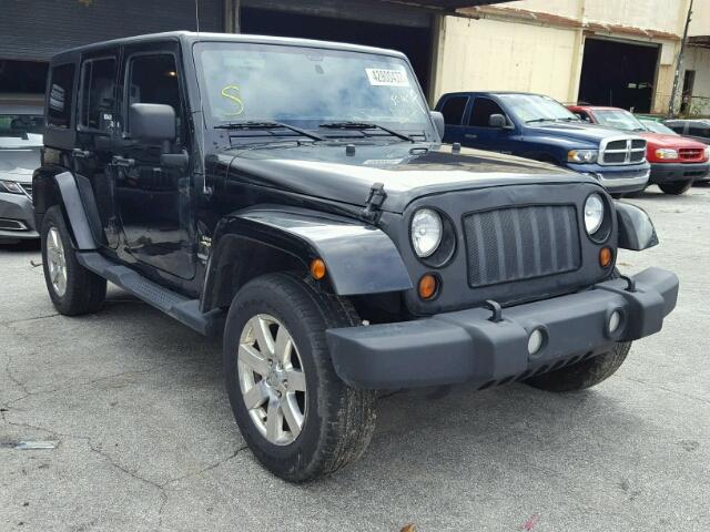 1C4HJWEG5CL126026 - 2012 JEEP WRANGLER U BLACK photo 1