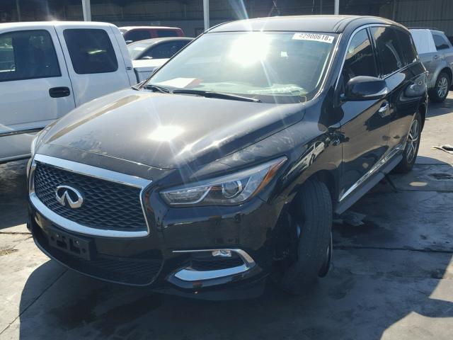 5N1DL0MN0HC518016 - 2017 INFINITI QX60 BLACK photo 2