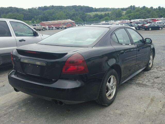 2G2WS522441130846 - 2004 PONTIAC GRAND PRIX BLACK photo 4