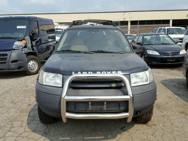 SALNY222X2A363601 - 2002 LAND ROVER FREELANDER BLACK photo 9