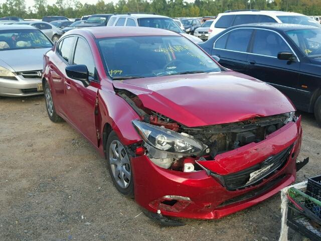 JM1BM1T70F1225792 - 2015 MAZDA 3 SV RED photo 1