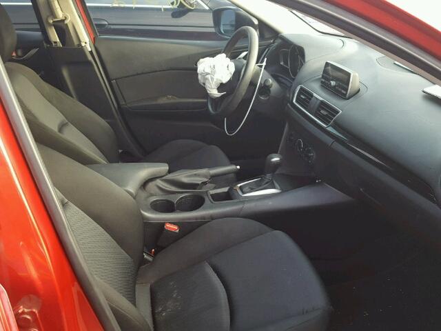 JM1BM1T70F1225792 - 2015 MAZDA 3 SV RED photo 5