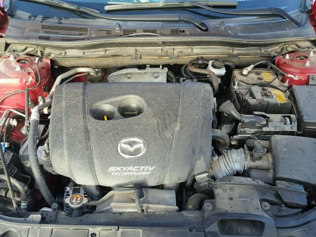 JM1BM1T70F1225792 - 2015 MAZDA 3 SV RED photo 7