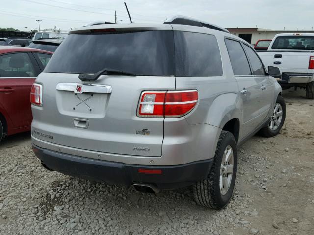 5GZEV23717J135213 - 2007 SATURN OUTLOOK XR ვერცხლისფერი ფოტო 4