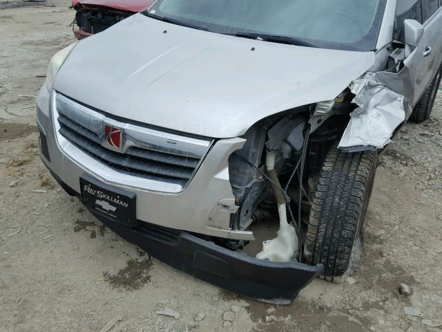 5GZEV23717J135213 - 2007 SATURN OUTLOOK XR ვერცხლისფერი ფოტო 9