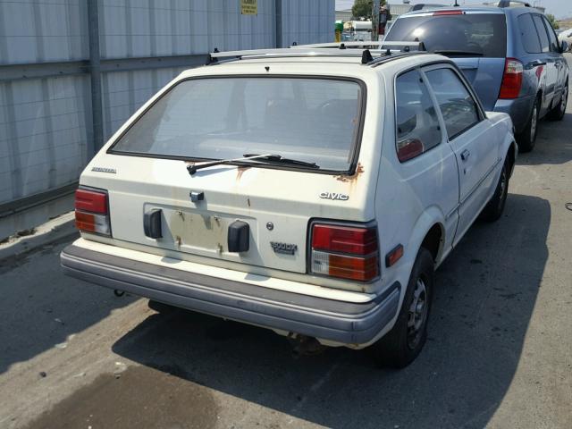 JHMSR532XCS024760 - 1982 HONDA CIVIC CVCC WHITE photo 4