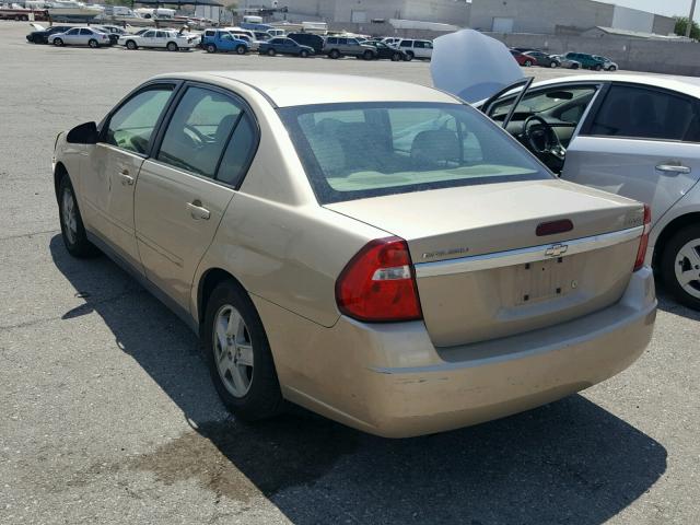 1G1ZT548X5F190785 - 2005 CHEVROLET MALIBU LS GOLD photo 3