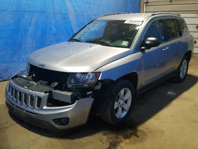 1C4NJDBB8GD780535 - 2016 JEEP COMPASS SP GRAY photo 2