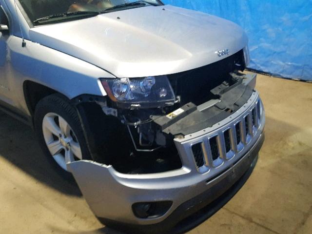 1C4NJDBB8GD780535 - 2016 JEEP COMPASS SP GRAY photo 9