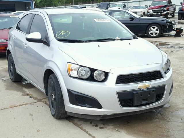 1G1JC5SB8F4157180 - 2015 CHEVROLET SONIC SILVER photo 1