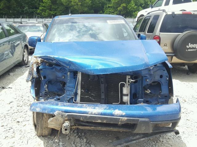 1GCDSCF92B8126951 - 2011 CHEVROLET COLORADO L BLUE photo 9