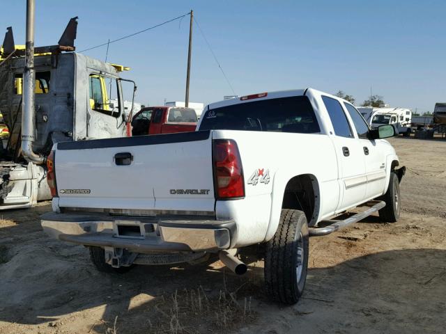 1GCHK23255F900791 - 2005 CHEVROLET SILVERADO WHITE photo 4