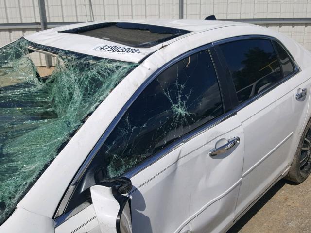 1G1ZC5E06CF278688 - 2012 CHEVROLET MALIBU 1LT WHITE photo 10