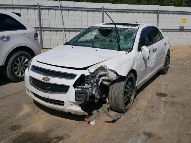 1G1ZC5E06CF278688 - 2012 CHEVROLET MALIBU 1LT WHITE photo 2