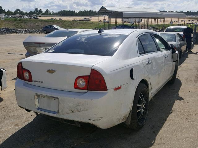 1G1ZC5E06CF278688 - 2012 CHEVROLET MALIBU 1LT WHITE photo 4