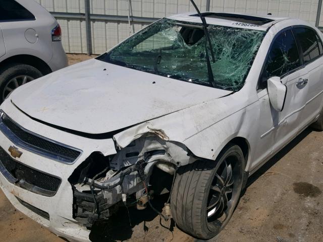 1G1ZC5E06CF278688 - 2012 CHEVROLET MALIBU 1LT WHITE photo 9