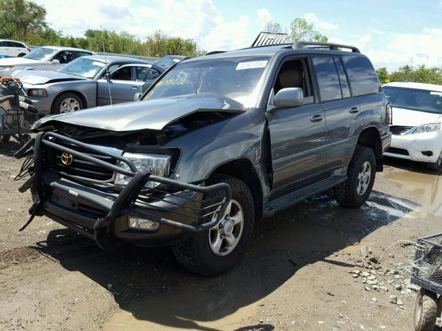 JT3HT05J7Y0093272 - 2000 TOYOTA LAND CRUIS GRAY photo 2