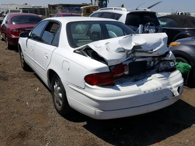 2G4WB52K7Y1200160 - 2000 BUICK REGAL LS WHITE photo 3