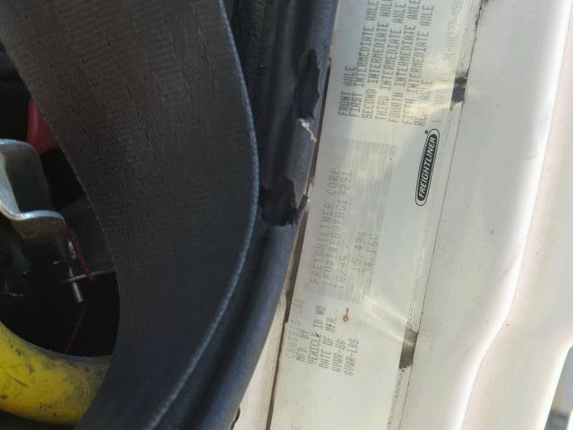 1FUWTWEB8YHG19291 - 2000 FREIGHTLINER MEDIUM CON WHITE photo 10