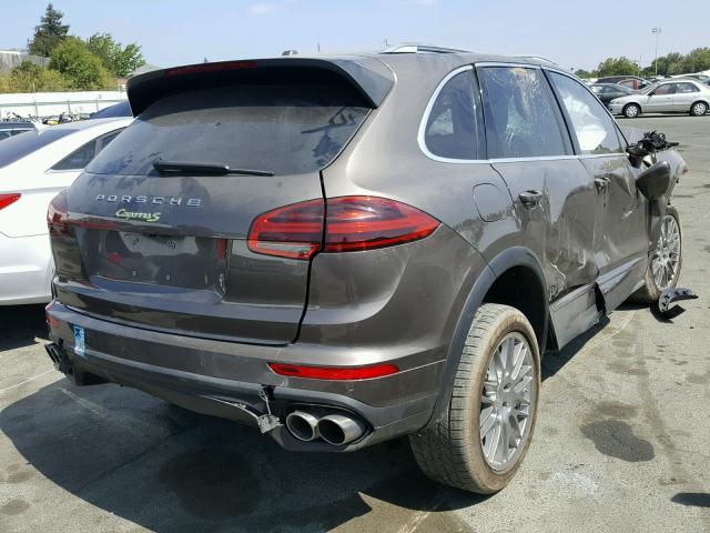 WP1AE2A21GLA59907 - 2016 PORSCHE CAYENNE SE BROWN photo 4