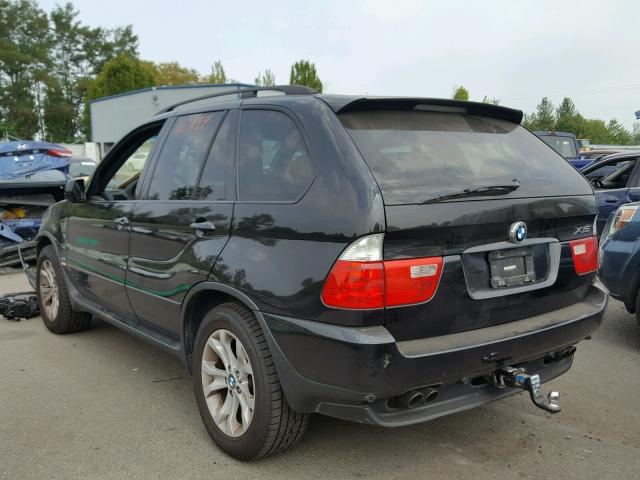5UXFB53596LV21958 - 2006 BMW X5 4.4I BLACK photo 3
