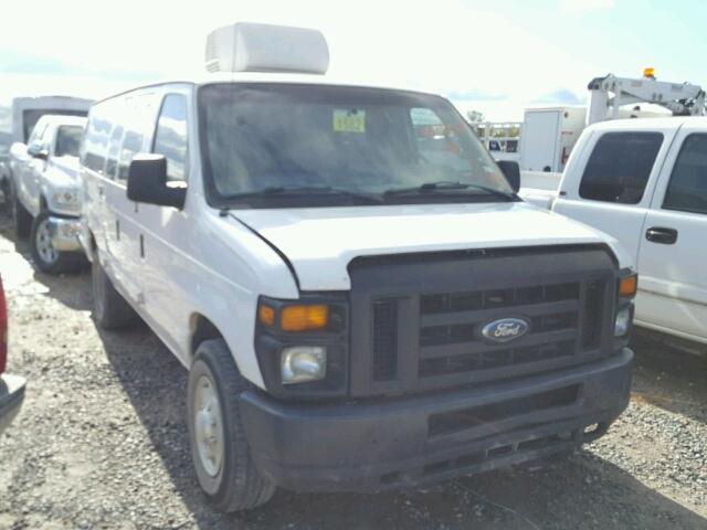 1FBSS3BL6CDB37084 - 2012 FORD ECONOLINE WHITE photo 1