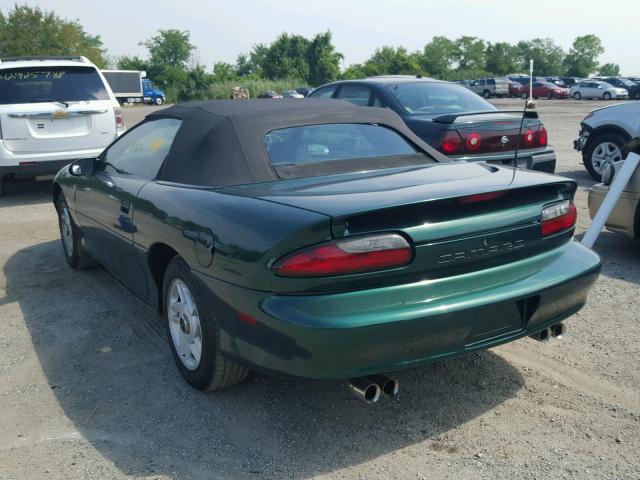 2G1FP32S8S2172373 - 1995 CHEVROLET CAMARO GREEN photo 3