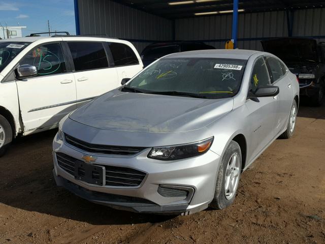 1G1ZB5ST6GF314385 - 2016 CHEVROLET MALIBU LS Gümüş foto 2