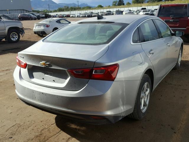 1G1ZB5ST6GF314385 - 2016 CHEVROLET MALIBU LS Gümüş foto 4