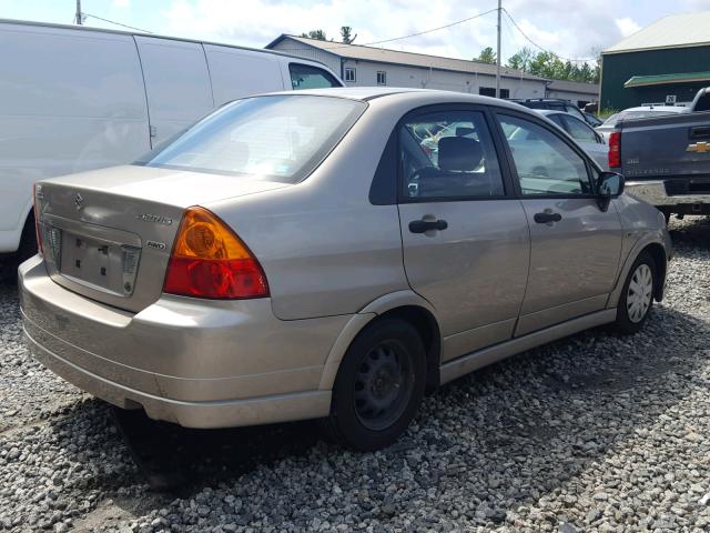 JS2RB62S865300017 - 2006 SUZUKI AERIO TAN photo 4