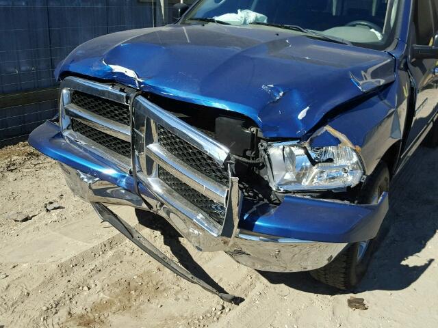 1D7RV1GPXBS589136 - 2011 DODGE RAM 1500 BLUE photo 9