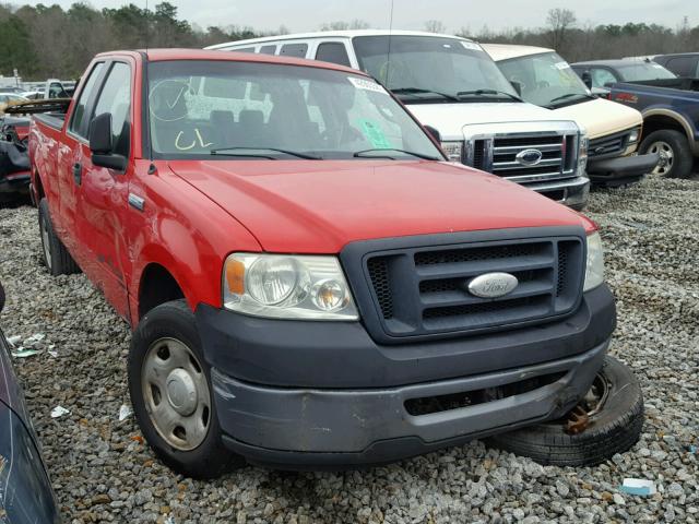 1FTRX12WX6NB01214 - 2006 FORD F150 RED photo 1