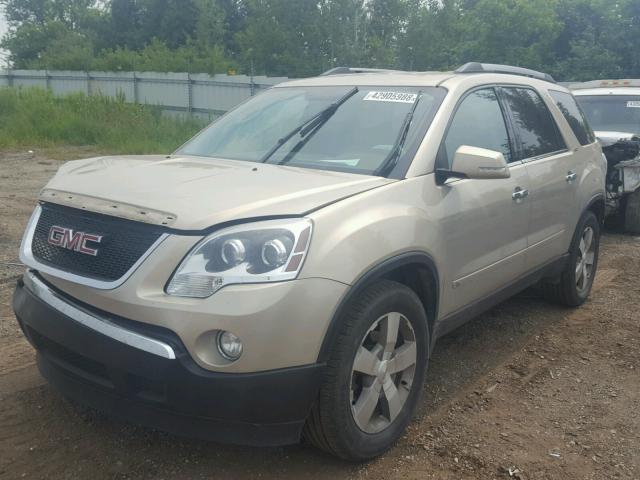 1GKLRMED4AJ173493 - 2010 GMC ACADIA SLT 棕色 照片 2