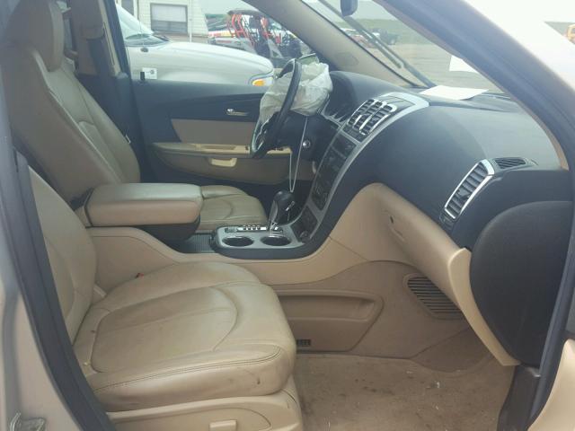 1GKLRMED4AJ173493 - 2010 GMC ACADIA SLT 棕色 照片 5