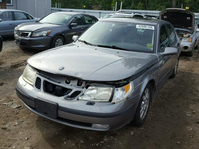 YS3EH49G233030666 - 2003 SAAB 9-5 AERO GRAY photo 2