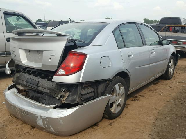 1G8AL55B76Z158479 - 2006 SATURN ION LEVEL SILVER photo 4
