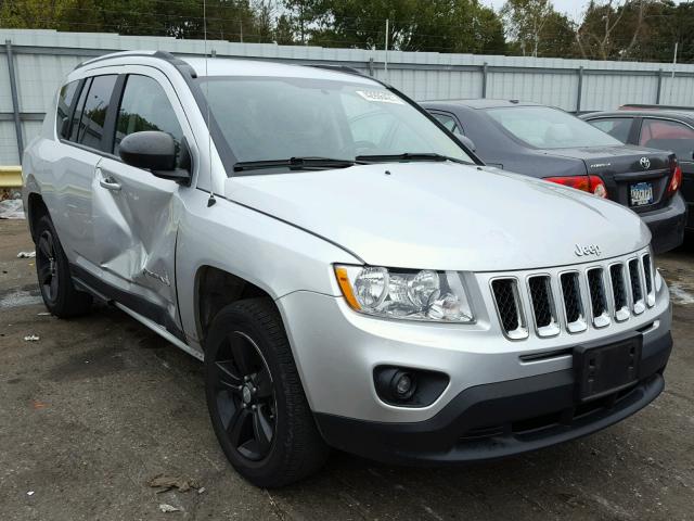 1J4NT1FB1BD253619 - 2011 JEEP COMPASS SILVER photo 1