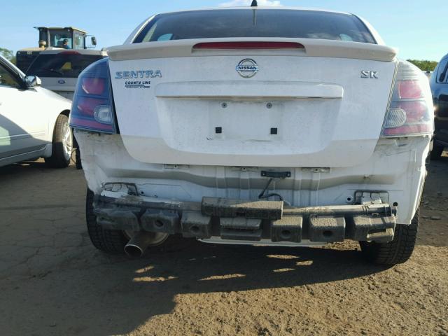 3N1AB6AP6BL619031 - 2011 NISSAN SENTRA 2.0 WHITE photo 9