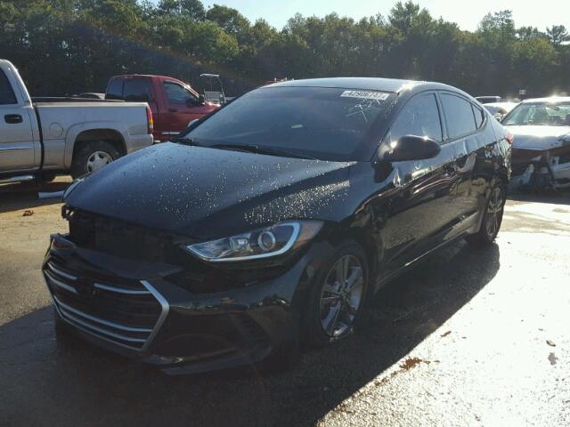 5NPD84LF9HH118354 - 2017 HYUNDAI ELANTRA SE BLACK photo 2