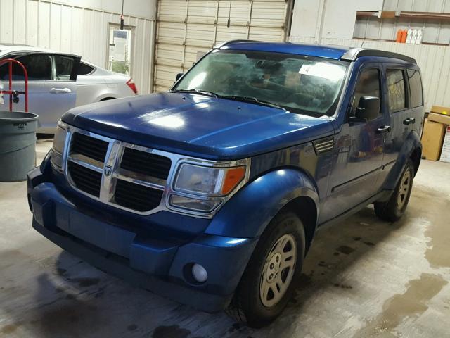 1D4PT2GK2AW104368 - 2010 DODGE NITRO SE BLUE photo 2