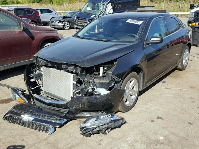 1G11B5SL1EF222062 - 2014 CHEVROLET MALIBU LS შავი ფოტო 2