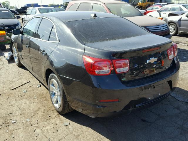 1G11B5SL1EF222062 - 2014 CHEVROLET MALIBU LS შავი ფოტო 3