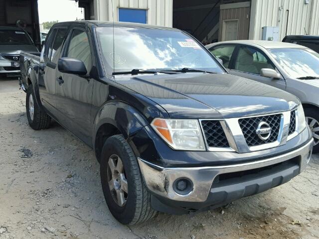 1N6AD07U28C449706 - 2008 NISSAN FRONTIER C BLACK photo 1