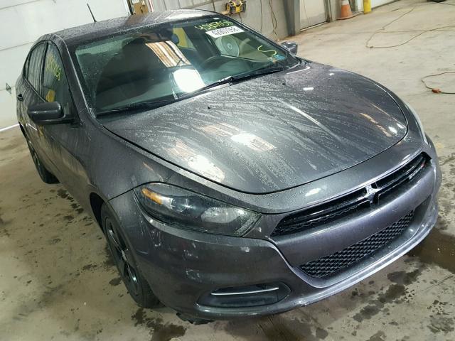 1C3CDFBB2GD623615 - 2016 DODGE DART SXT CHARCOAL photo 1