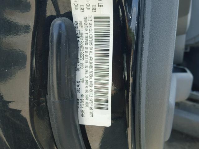 1J8HG48NX6C188578 - 2006 JEEP COMMANDER BLACK photo 10